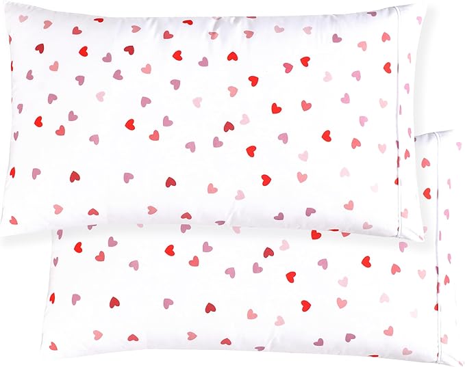Elegant Comfort Luxury Soft Bed Sheets Heart Pattern - Image 6