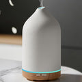 URPOWER 120ML Ceramic Essential Oil Diffuser, Ultrasonic Aromatherapy Diffuser by URPOWER