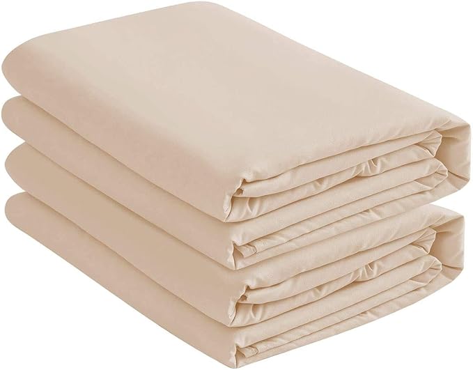 Microfiber 2 Twin Fitted Bottom Bed Sheets 1800 Ultra Soft and Comfy by DestinyCrescentBedding