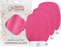 Natural Elephant Exfoliating Hammam Glove | Authentic Moroccan Kessa Body Scrub by NaturalElephant