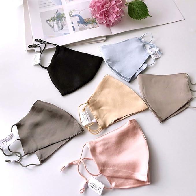 ROSEWARD 100% Mulberry Silk Face Mask - Image 7