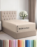 Extra Deep Twin Fitted Sheet by CGKUnlimited