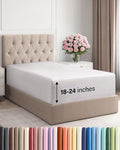 Extra Deep Twin Fitted Sheet by CGKUnlimited