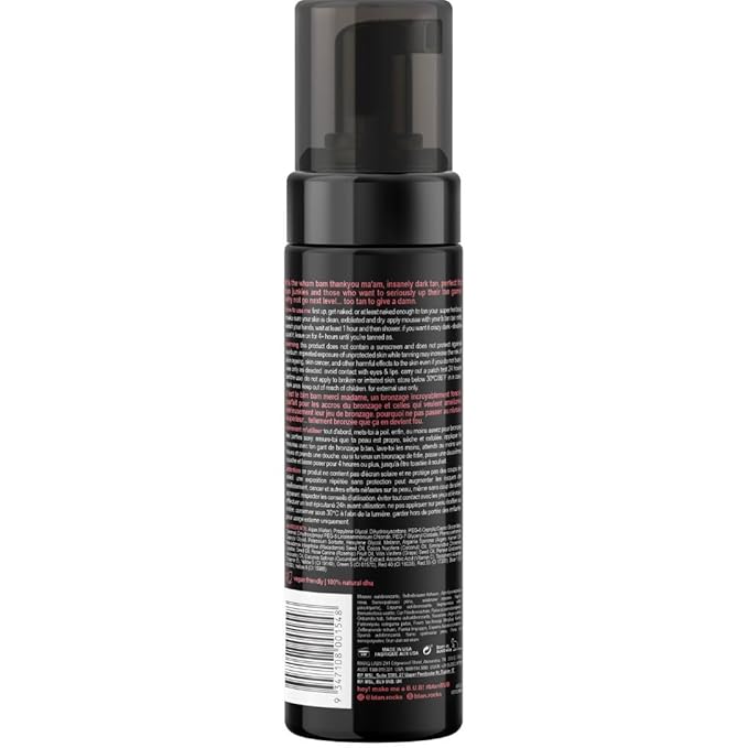 b.tan Ultra Dark Self Tanner Mousse | Too Tan - Image 2