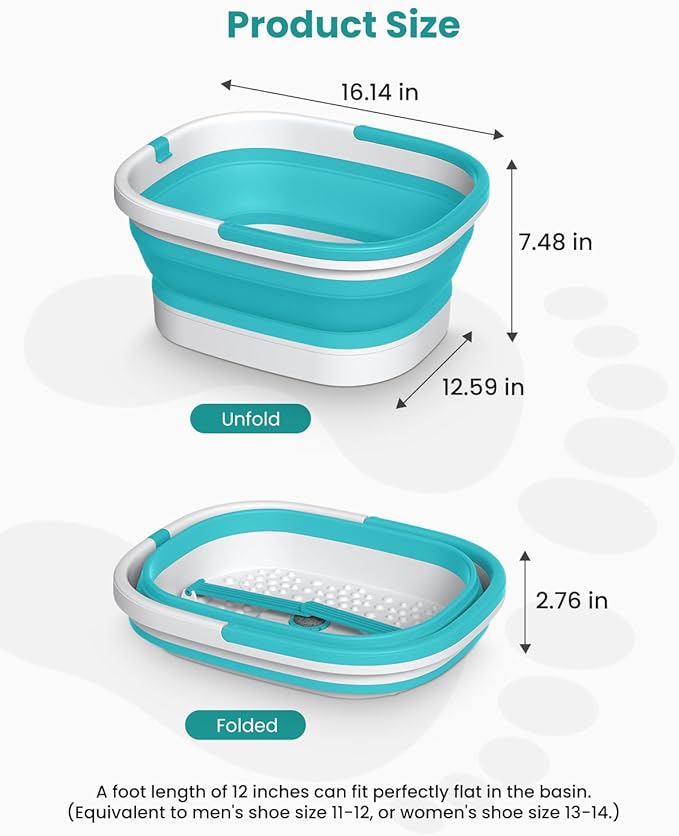 Nekteck Foot Soaking Tub Collapsible Bucket - Image 9