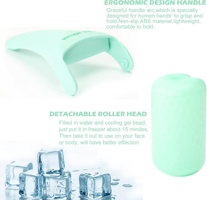 Wonderwin Ice Roller for Face and Body Massage, Facial Roller Skin Care Tool - Image 3