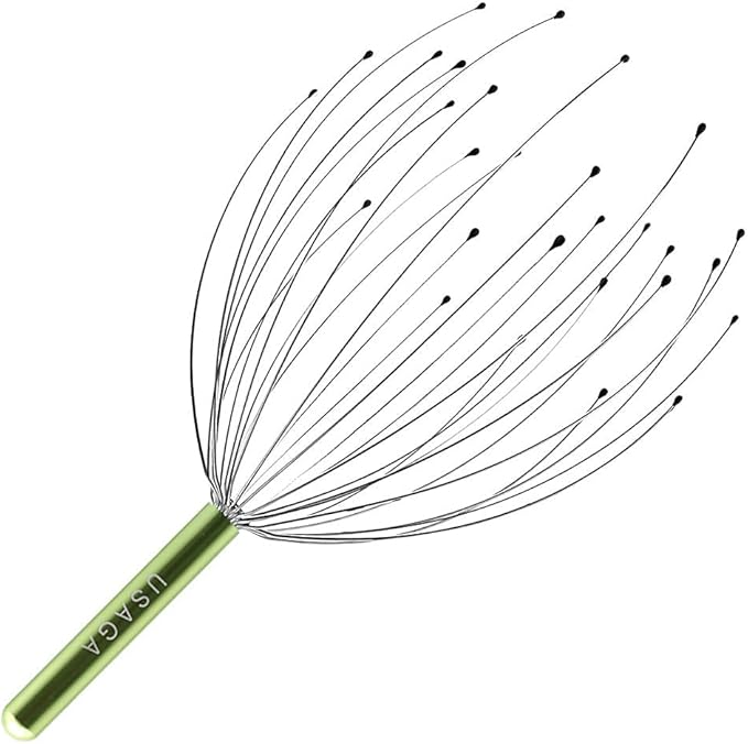 USAGA 28 Fingers Head Scratcher, Head Massager, Scalp Massager - Image 9