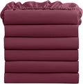 FreshCulture King Fitted Sheets, Bulk Pack of 6, Deep Pocket, Soft Microfiber by FreshCulture