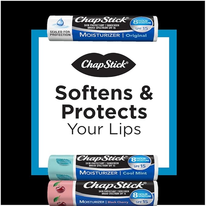 ChapStick Lip Balm Moisturizer 2-in-1 Lipcare SPF 15 Bundle – Original - Image 7