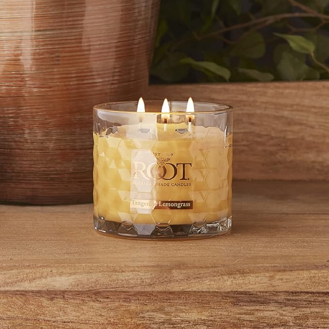 Root Candles Scented Candles Honeycomb Beeswax Blend Premium Handcrafted Candle - Image 5