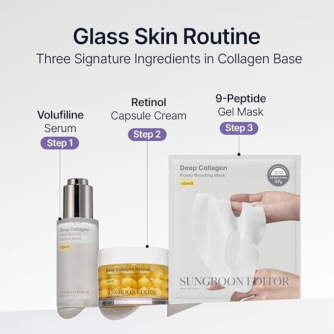 SUNGBOON EDITOR Deep Collagen Serum | 5% Volufiline + 58% Low Molecular - Image 8