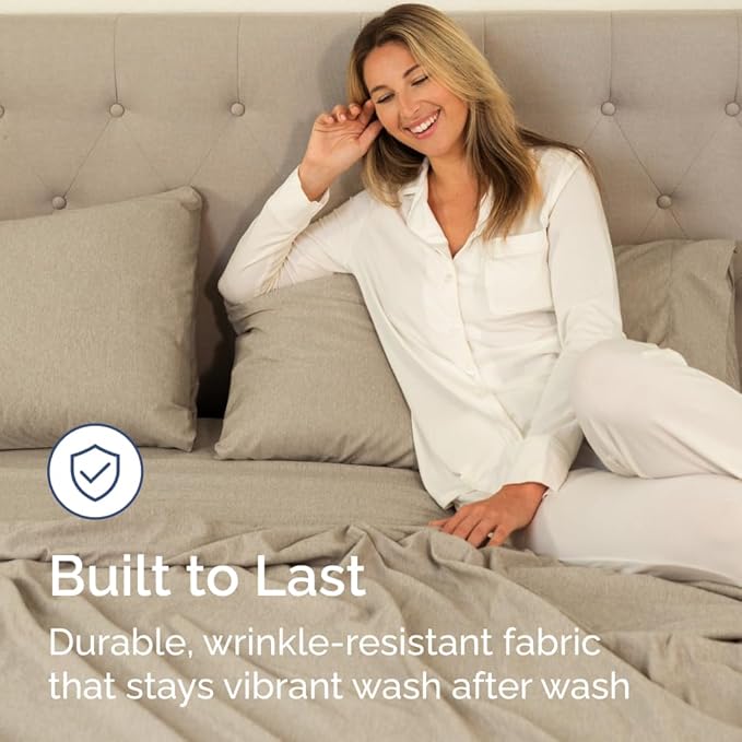 Split King Fitted Bed Sheet - Image 6