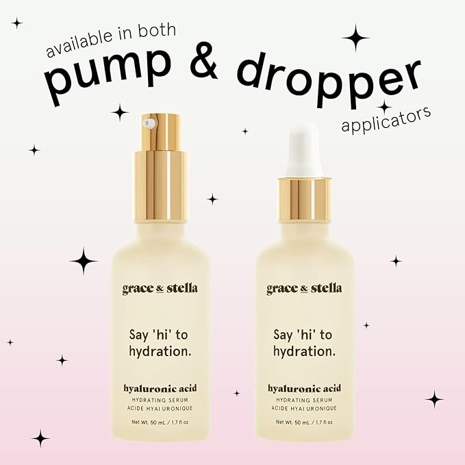grace & stella Award Winning Hyaluronic Acid Serum Hydrating Hyaluronic Acid - Image 7