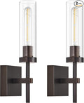 SANTOSTOCK Oil Rubbed Bronze Battery Operated Wall Sconces by SANTOSTOCK