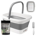 Beinilai Collapsible Foot Bath Kit, Foot Soaking Tub by Beinilai