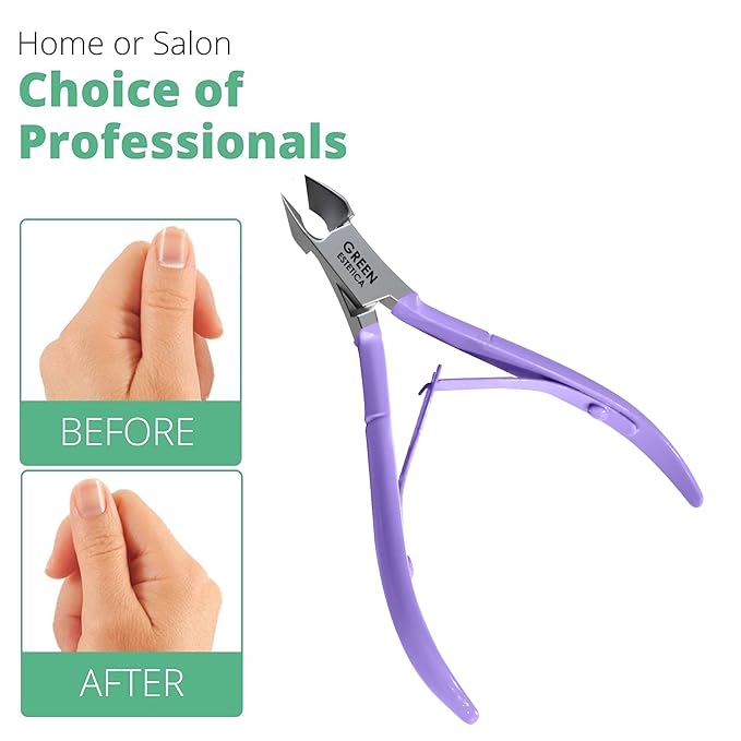 Professional Cuticle Trimmer Nail Cuticle Cutter Stainless Steel Cuticle Nippers - Image 6