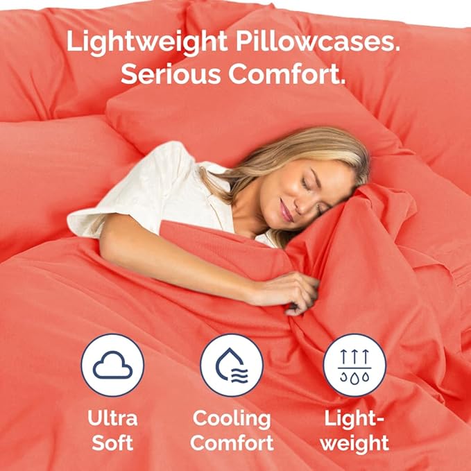 Body Pillowcases Set of 4-20x54 Long Body Pillow Case - Image 3