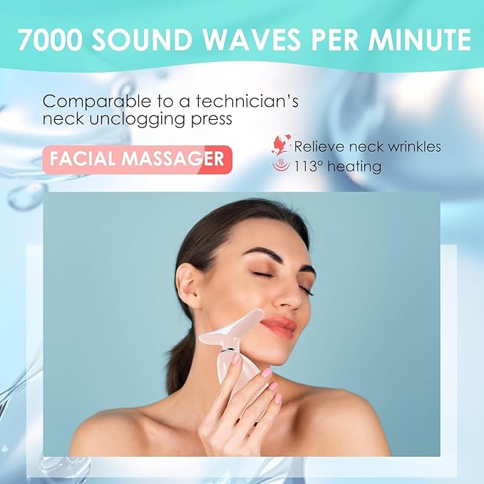 Facial Massager Red-Light-Therapy-for-Face and Neck, Face  culpting Wand - Image 6