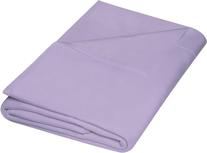 ZPECC Full Flat Sheet Only 1 Pack, Durable Lavender Top Bed Sheets by ZPECC-ABrandThatHasBeenFocusedOnBabyProductsFor18Years