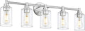 FEMILA 32" Bathroom Vanity Light, Brushed Nickel Bathroom Lights Over Mirror by FEMILA