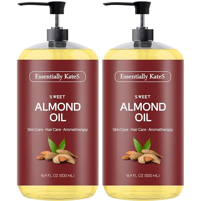 Essentially KateS Sweet Almond Oil 33.8 Fl Oz by EssentiallyKateS
