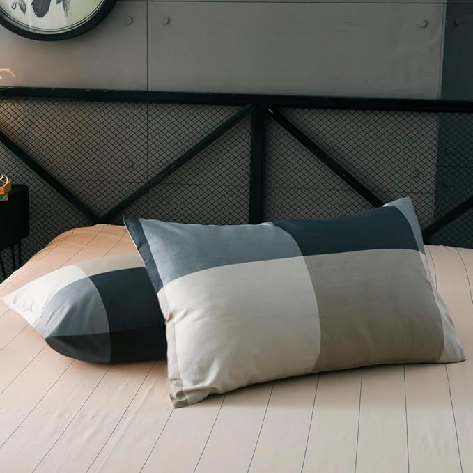mixinni Full Size Checkered Duvet Cover Set - Image 6