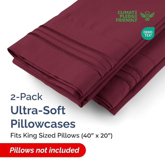 King Pillow Cases Set of 2 - Image 2