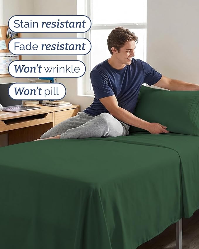 Twin XL Size 3 Piece Sheet Set - Image 5