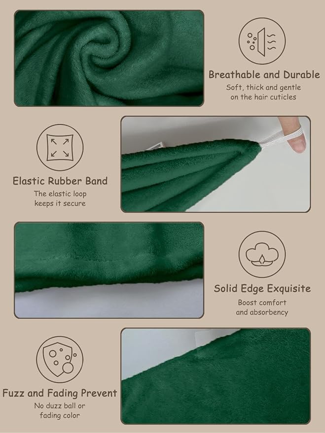 Hair Drying Towel 3 Pack - Image 4