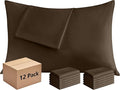Pillowcases Queen 12 Pack, 20x30 Pillow Cases by Culve