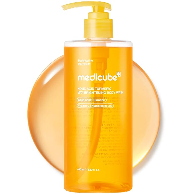 medicube Kojic Acid Turmeric Brightening Body Wash | Gentle Shower Gel by medicube