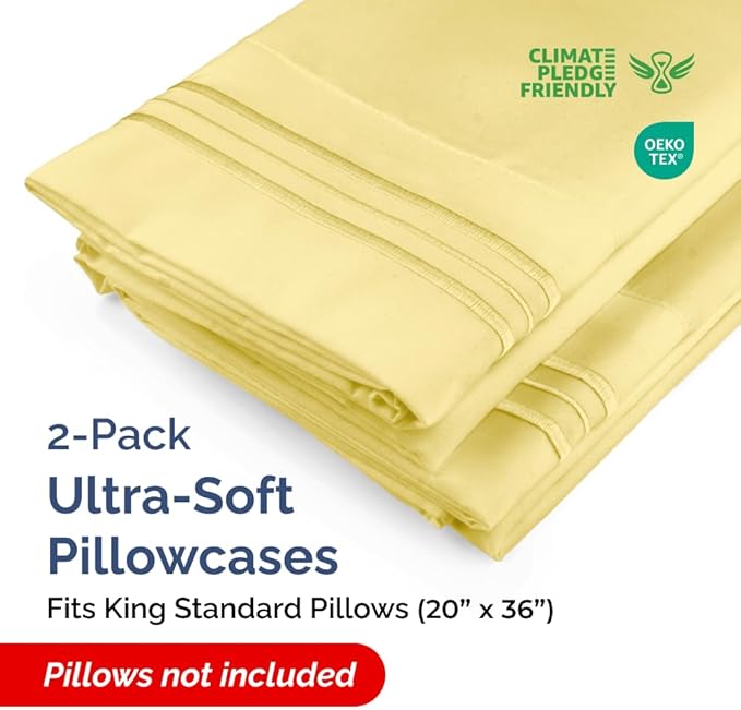 King Standard Pillow Cases Set of 2 - Image 2