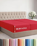 Extra Deep Split King Fitted Sheet by CGKUnlimited