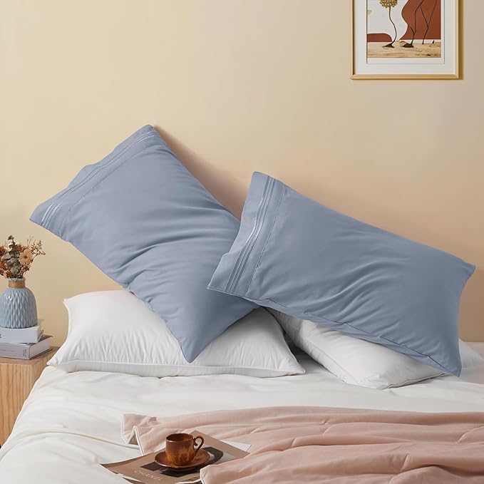 Vonty 2 Pack Standard Pillow Cases - Image 4
