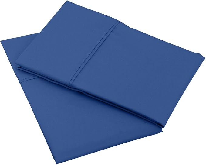 Amazon Basics 400 Thread Count 100% Cotton Pillow Cases, Sateen Weave, King Size - Image 3