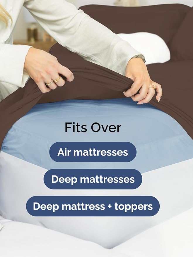 Extra Deep Cal King Fitted Sheet - Image 6