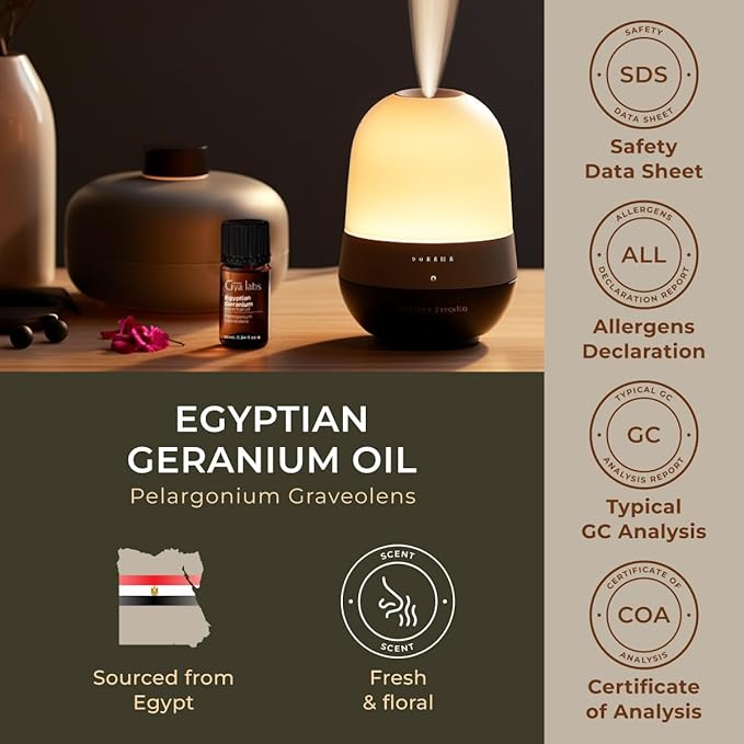 100% Pure Egyptian Geranium Essential Oil - Image 6