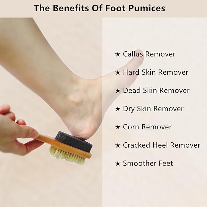 Natural Lava Pumice Stone for Feet - Image 5