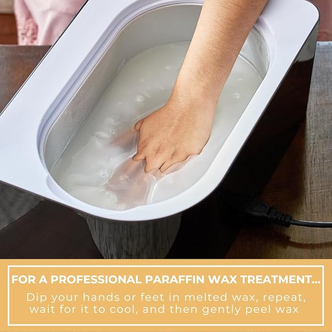 Paraffin Wax for hand and feet | 1lb Milk and Honey Scented Paraffin Wax - Image 3