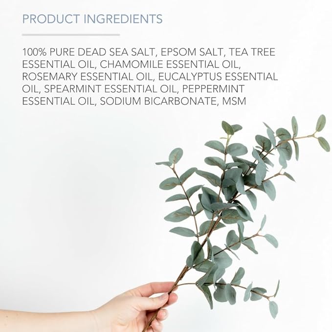 Pure Body Naturals Tea Tree Oil Foot & Bath Soak - Image 4