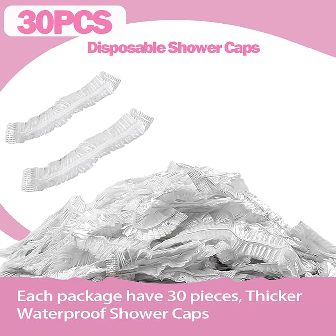 30 Pcs Disposable Shower Caps - Image 3