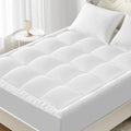 YUGYVOB Mattress Pad Extra Thick, and Breathable Full Size Mattress Topper by PremiumHomeLinens