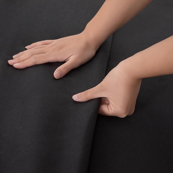 Twin Flat Sheet Only，66x96Inch Black - Image 5