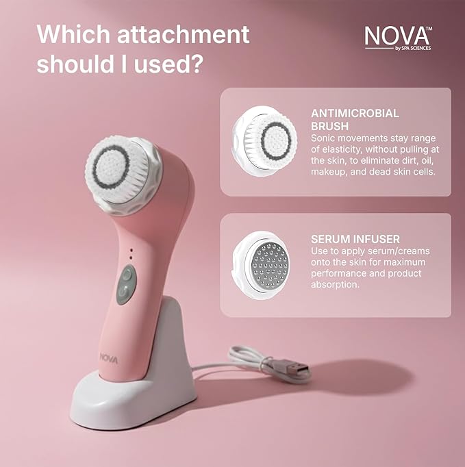 Spa Sciences - NOVA - Sonic Cleansing Brush - Image 5