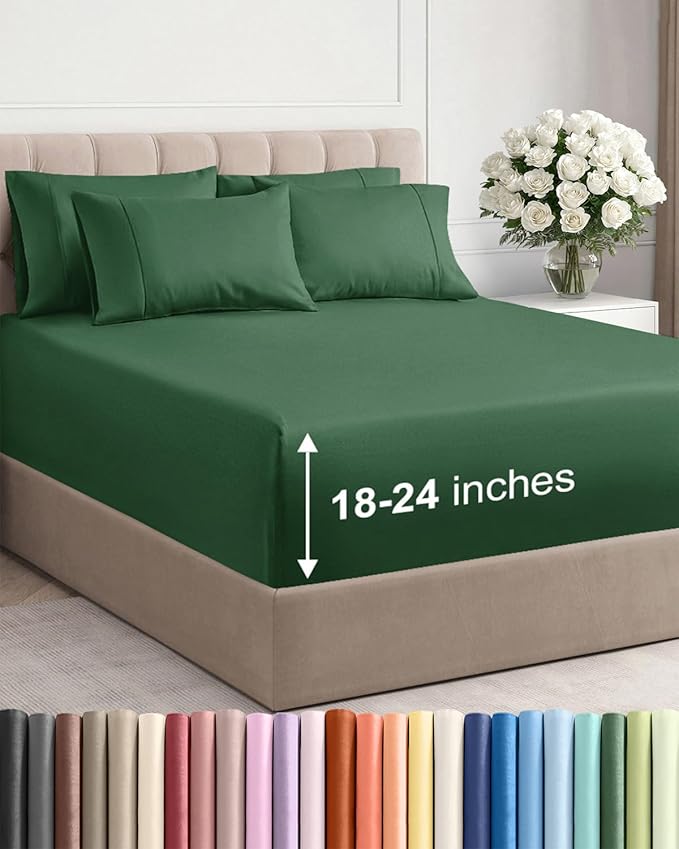 Extra Deep Queen Sheet Set by CGKUnlimited