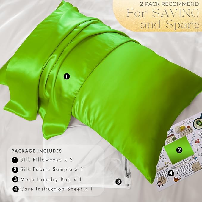 PROMEED 23 Momme Silk Toddler Pillowcase 2 Pack - Image 6