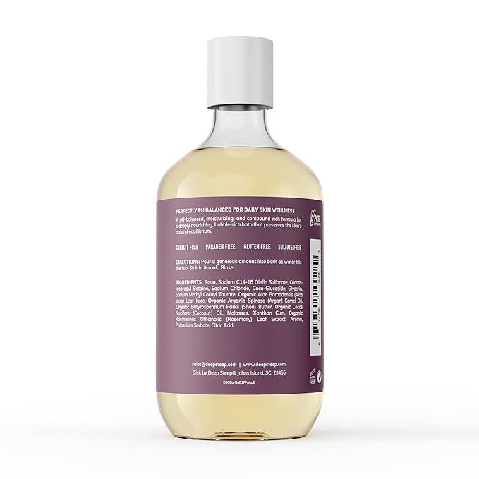 Deep Steep Fig Apricot Bubble Bath - Image 2