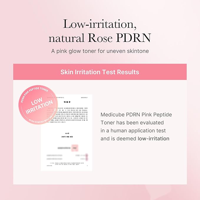 medicube PDRN Toner Rose PDRN Peptide Toner | Lightweight & Watery Type - Image 4