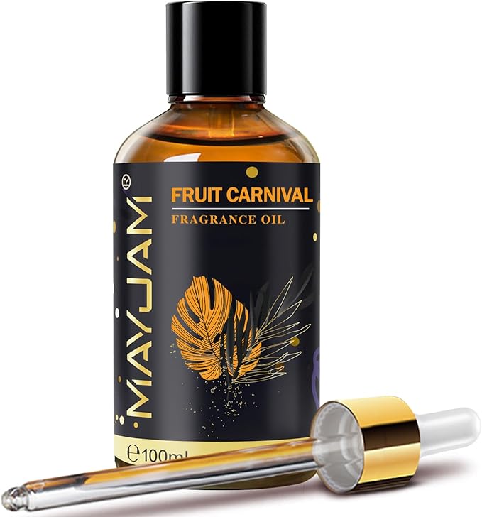 Fruit Carnival Fragrance Oil Essential Oil, MAYJAM 3.38FL.OZ Fruit Carnival Oil by MAYJAM