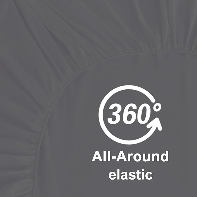 Hotella 100% Microfiber Ultra Soft 78"x80" King Size Fitted Sheet Only - Image 5